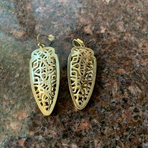 Gold Kendra Scott Earrings